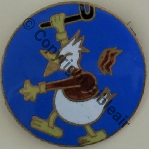 NH  CRRT.86  BOUSSARD & JEANNERET PARIS Eping bascule Pointe en haut Dos lisse EMAIL NON TRANSLUCIDE Src.Y.GENTY Collect JM 